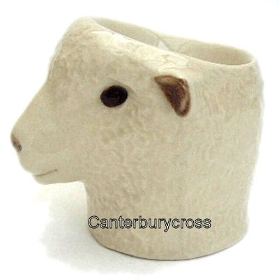 Southdown Sheep's Head Egg Cup by Quail Ceramics - Image 2