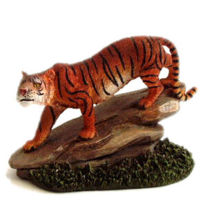 Tiger on Rock Figure