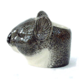 Koala's Head Eggcup  by Quail Ceramics