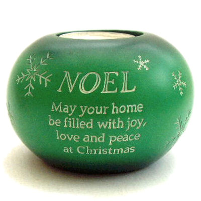 Green Tea-light Holder for Noel