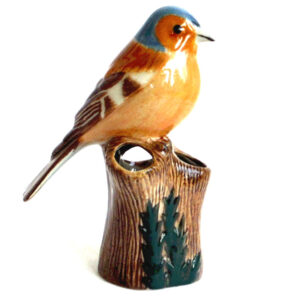 Chaffinch Bud Vase by Quail Ceramics