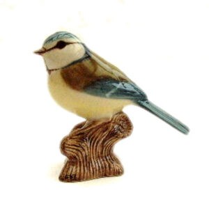 Blue Tit Figure by Quail Ceramics