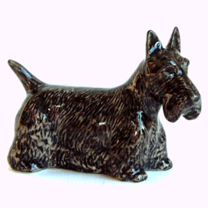 Scottie Figure by Quail Ceramics - Facing Right