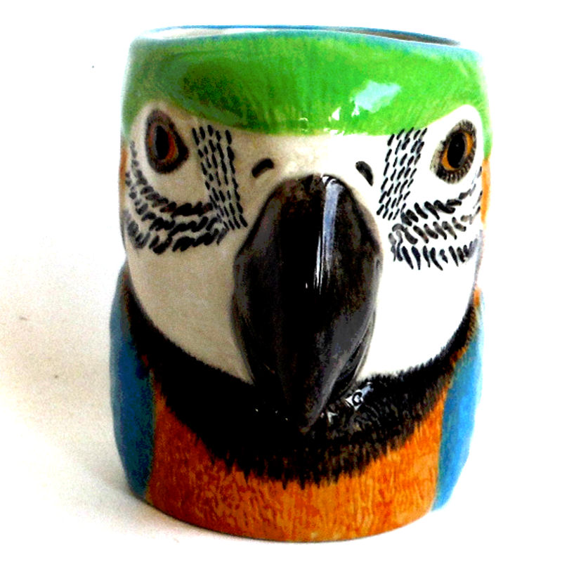 Macaw Pencil/All-purpose Pot by Quail Ceramics