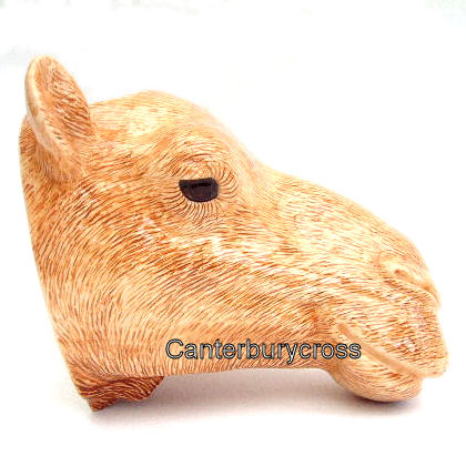 Camel's Head Wall Vase or Wall Pocket by Quail Ceramics - Image 3