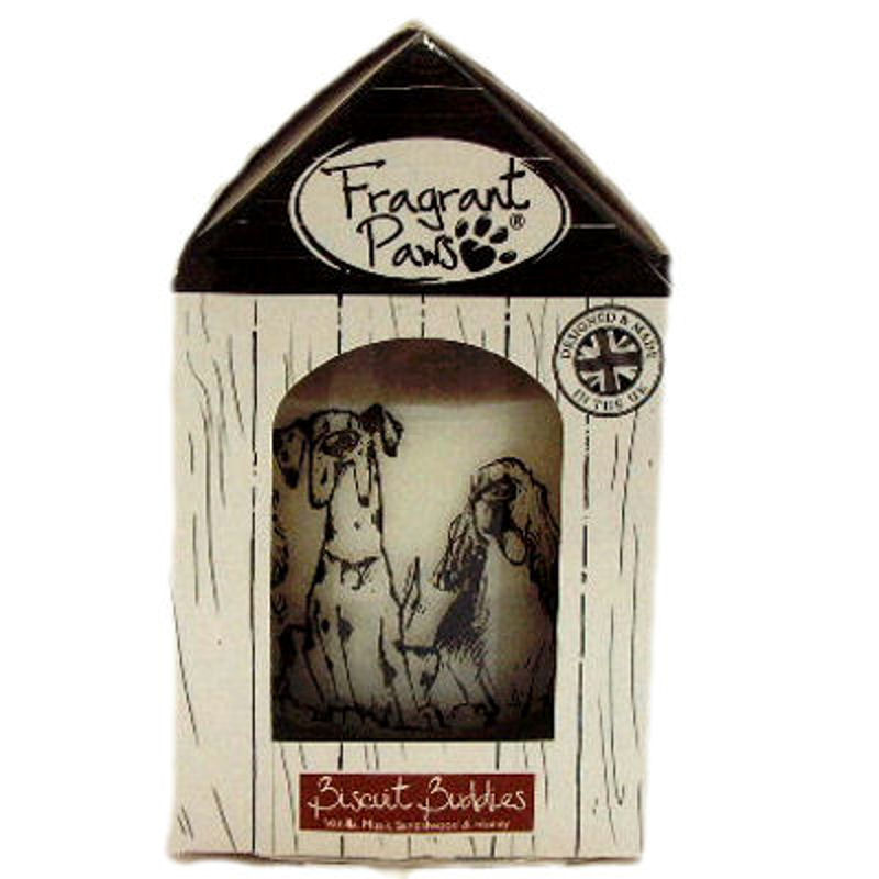 Scented Candle in Glass Container - Biscuit Buddies