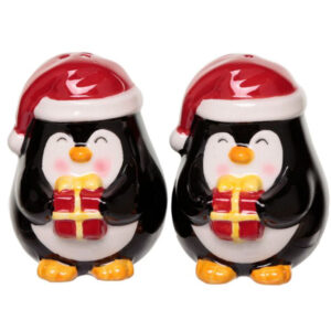 Christmas Penguins Novelty Salt and Pepper Set