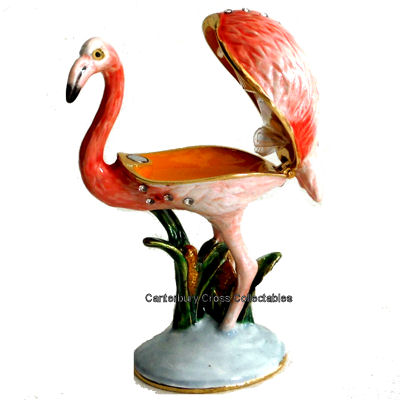 Flamingo Secrets Trinket Box by Arora Design - Image 2