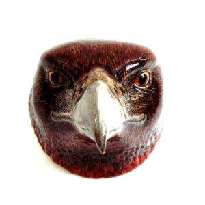 Eagle Wall Vase by Quail Ceramics