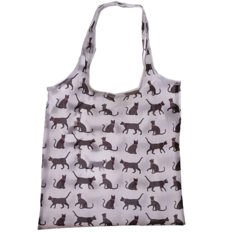 Foldable Shopping Bag - Cats