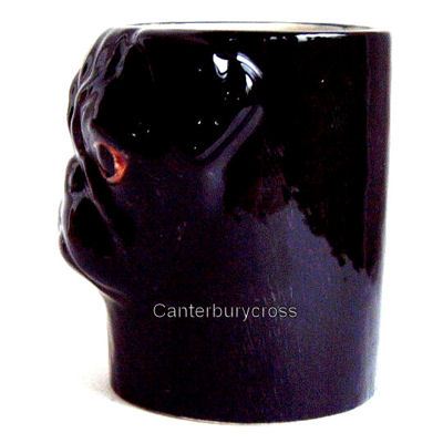 Black Pug Pencil/All-purpose Pot by Quail Ceramics - Image 2