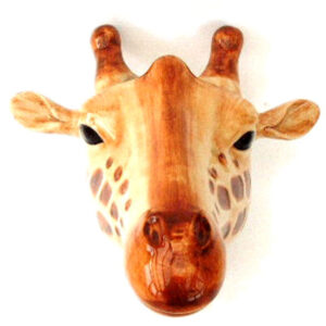 Giraffe Wall Vase by Quail Ceramics