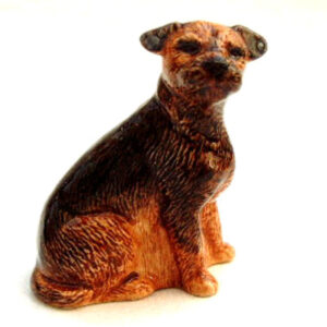 Border Terrier Figure - Dark