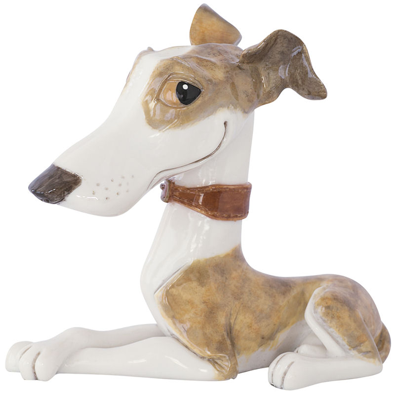 Twiggy the Whippet, a Little Paws Figure from Arora Design