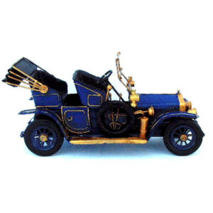 Blue Vintage Car Model by Leonardo Collection