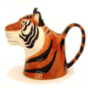 Tiger Jug - medium - by Quail Ceramics