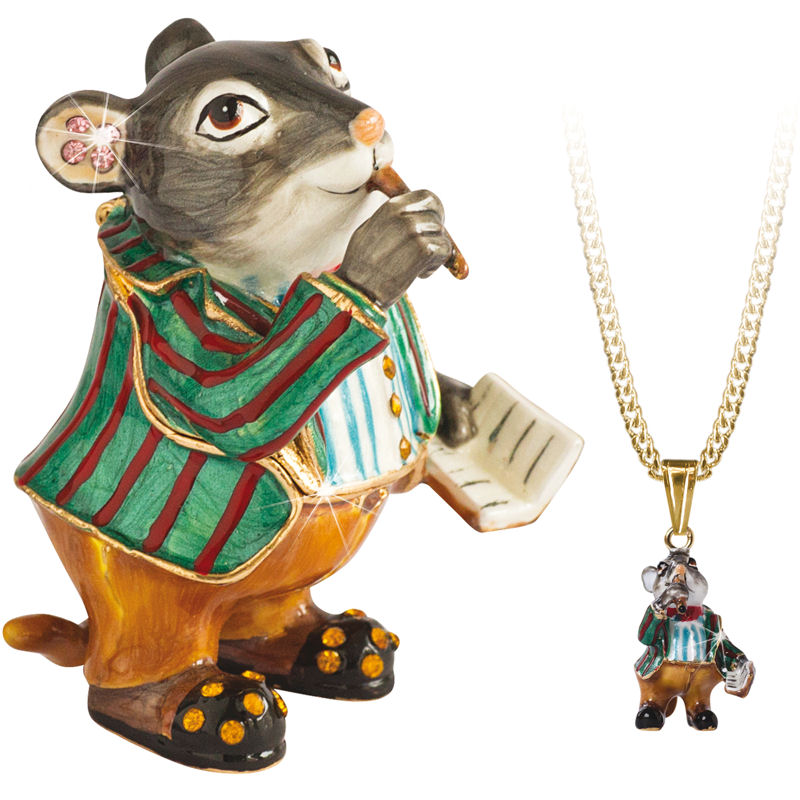 Wind in the Willows - Ratty - Secrets Trinket Box