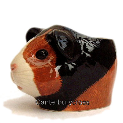 Multi-coloured Guinea Pig's Head Egg-cup by Quail Ceramics - Image 2