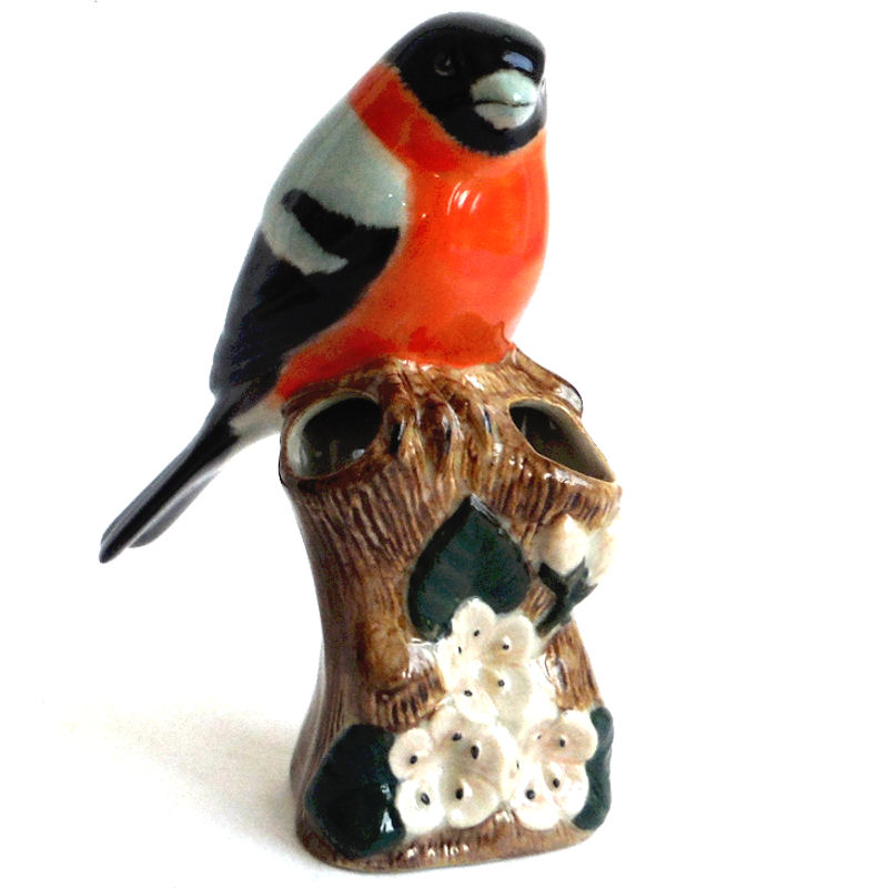 Bullfinch Bud Vase by Quail Ceramics