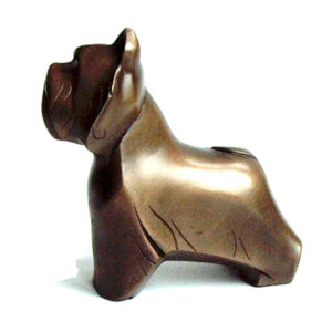 Bronze Westie Figure from the Gallery Collection by Arora Design