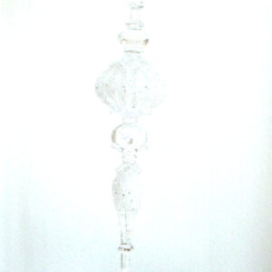 White Icicle Tree Ornament - Style 1