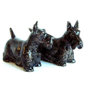Scottie Salt and Pepper Shakers by Quail Ceramics