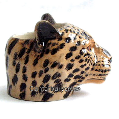 Leopard's Head Eggcup by Quail Ceramics - Image 2