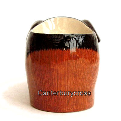 Multi-coloured Guinea Pig's Head Egg-cup by Quail Ceramics - Image 3