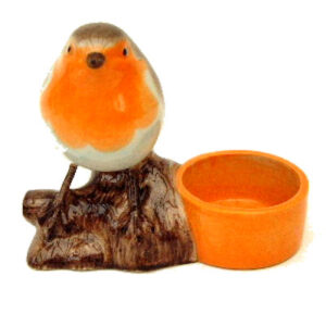 Robin Tea-light Holder by Quail Ceramics