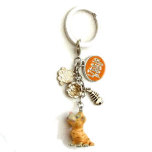 Ginger Cat (Scratching) Multi-purpose Keyring