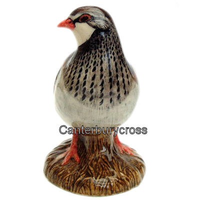 Red-legged Partridge Figure (head to the right) by Quail Ceramics - Image 3