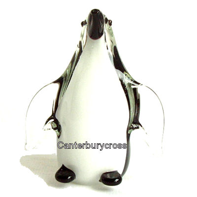 Glass Penguin Figure - Juliana Collection - Image 2