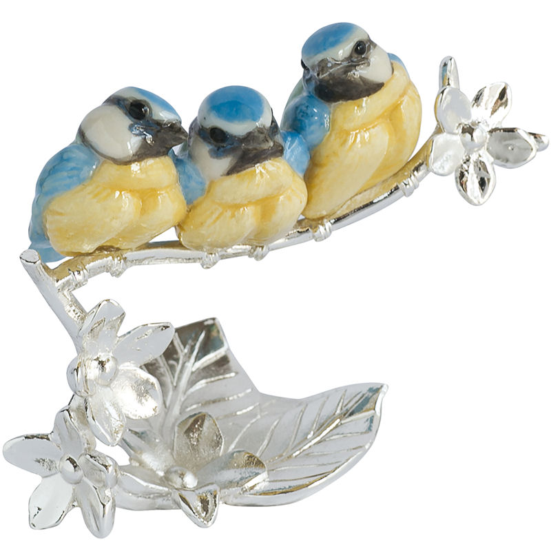 Nature's Realm Blue Tit Chicks Figure