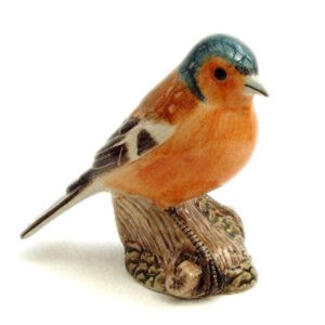 Chaffinch Figure - male - by Quail Ceramics