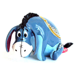 Eeyore Jewelled and Enamelled Trinket Box - Disney's Winnie the Pooh