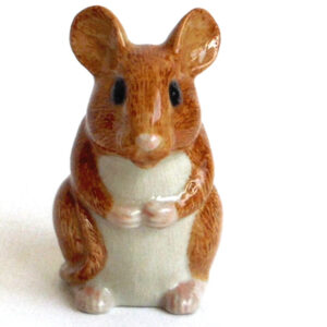 Wood Mouse Bud Vase by Quail Ceramics