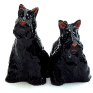 Scottie Dogs Novelty Salt and Pepper Shakers by Orchid Designs