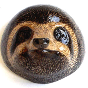 Sloth Wall Vase by Quail Ceramics