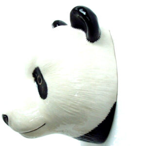 Panda Wall Vase/Pocket (large) by Quail Ceramics