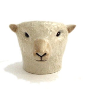 Southdown Sheep's Head Egg Cup by Quail Ceramics