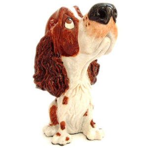 Ben the Brown Springer Spaniel Little Paws Figure by Arora Design