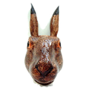 Hare Wall Pocket/Wall Vase by Quail Ceramics
