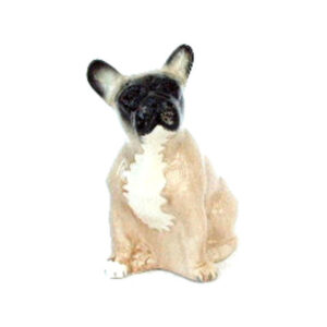 Fawn French Bulldog Figure by Quail Ceramics