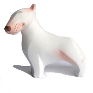 English Bull Terrier Pedigree Pals Figure with Moneybox