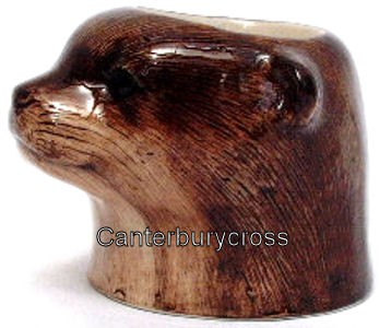 Otter's Head Egg Cup by Quail Ceramics - Image 2