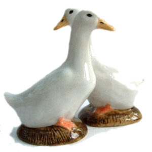 Pekin Duck Salt and Pepper Shakers by Quail Ceramics