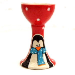 Cute Penguin with Scarf Eggcup