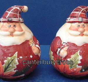 Christmas Salt and Pepper Cruets