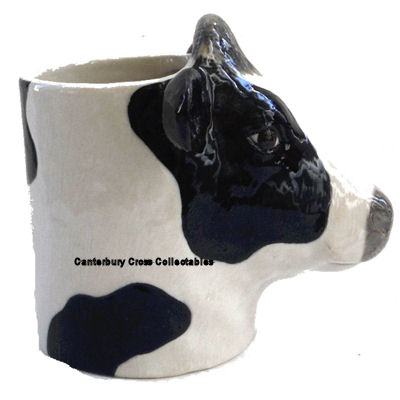 Friesian Cow Pencil Pot