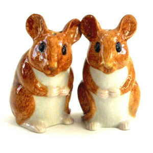 Wood mouse cruet